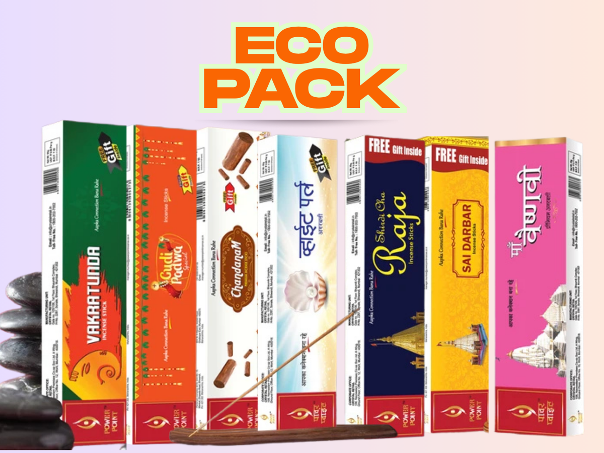 Powerpoint Eco Pack Daily Use Agarbatti