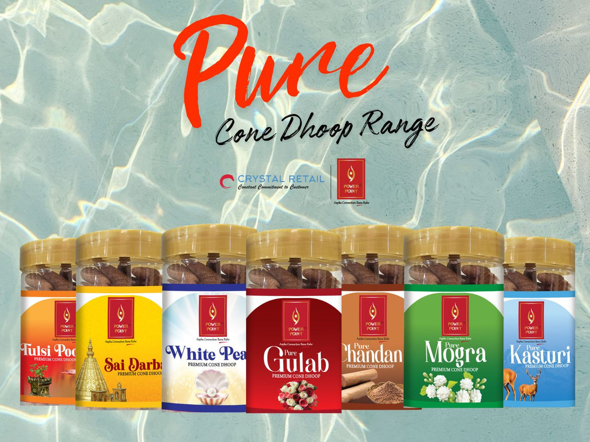 Buy Pure Cone Dhoop Range | PowerPoint Premium Fragrant Dhoop Cones
