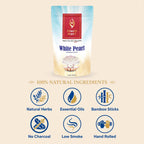 PowerPoint White Pearl Incense Sticks (110g) | White Jasmine & Lily | Powdery Accords | White Musk & Soft Amber | Zipper Moisture-Proof Pack