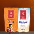 Zipper Pack of 2 - White Pearl, Sia