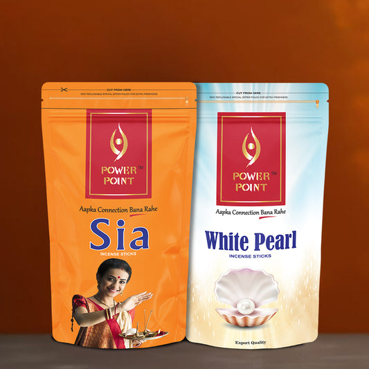 Zipper Pack of 2 - White Pearl, Sia