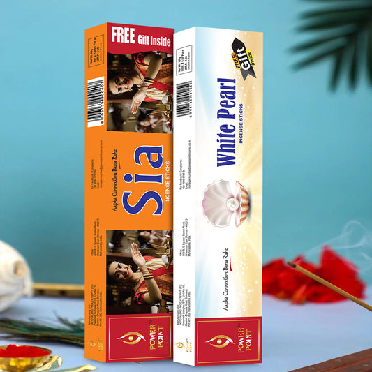 Eco Pack of 2 - White pearl and Sia